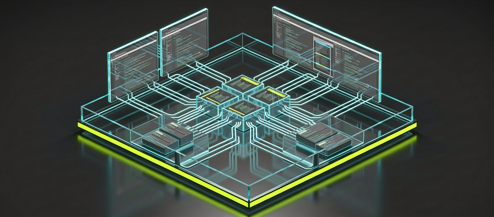 Digital portal architecture visualization